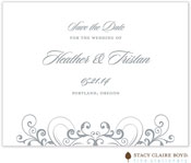 Stacy Claire Boyd - Save The Date Cards (French Flourish)