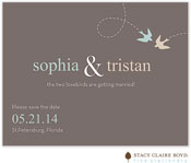 Stacy Claire Boyd - Save The Date Cards (Lovebirds)
