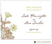 Stacy Claire Boyd - Save The Date Cards (Etched Floral)