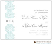 Stacy Claire Boyd - Save The Date Cards (Ribbon Damask)