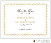 Stacy Claire Boyd - Save The Date Cards (Golden Banner)
