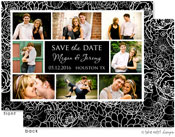 Take Note Designs Save The Date Cards - Floral Framed In
