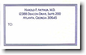 Chatsworth Shipping Labels - CH211