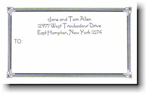 Chatsworth Shipping Labels - CH216