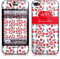 Covers (Skins) for cell phones, MP3 players, e-readers, laptops (Alpha Omicron Pi - Flowers) (GOTGK-AOP-03)