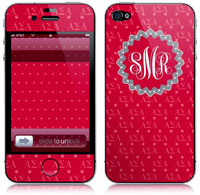 Covers (Skins) for cell phones, MP3 players, e-readers, laptops (Alpha Sigma Alpha - Letters Monogram) (GOTGK-ASA-05)