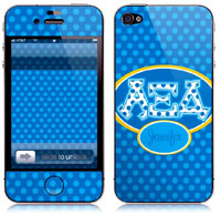 Covers (Skins) for cell phones, MP3 players, e-readers, laptops (Alpha Xi Delta - Applique Letters On Dots) (GOTGK-AXD-01)