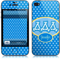 Hard Phone Cases - Delta Delta Delta - Applique Letters on Dots (GOTGK-DDD-01)