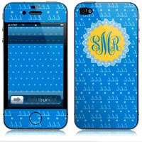 Covers (Skins) for cell phones, MP3 players, e-readers, laptops (Delta Delta Delta - Letters Monogram) (GOTGK-DDD-05)