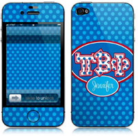 Covers (Skins) for cell phones, MP3 players, e-readers, laptops (Pi Beta Phi - Applique Letters On Dots) (GOTGK-PBF-01)