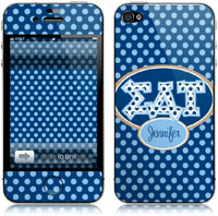 Covers (Skins) for cell phones, MP3 players, e-readers, laptops (Sigma Delta Tau - Applique Letters On Dots) (GOTGK-SDT-01)