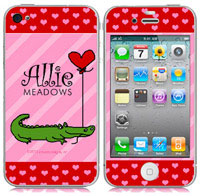 Covers (Skins) for cell phones, MP3 players, e-readers, laptops (Alligator Love) (GOTSK-11500)