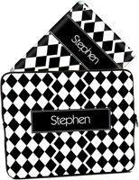 Cases for laptops & iPads - Black White Diamonds ()
