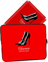 Cases for laptops & iPads - Black Ball - Shoe Red ()