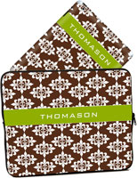 Cases for laptops & iPads - Chocolate Damask ()