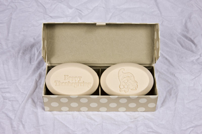 New Hope Soap - 2 Bar Soap Greetings (Happy Thanksgiving) (SG25)