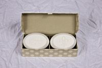New Hope Soap - 2 Bar Soap Greetings (Bonjour) (SG16)