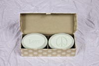 New Hope Soap - 2 Bar Soap Greetings (Love) (SG20)
