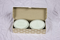New Hope Soap - 2 Bar Soap Greetings (Merry Christmas) (SG26)