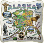 State Pillow Cases - Alaska