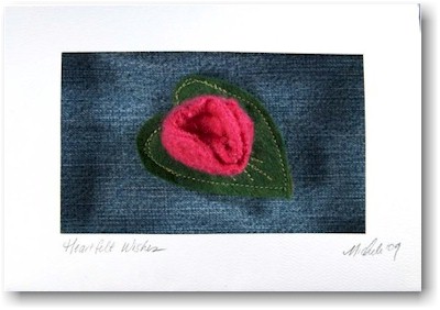 Another Creation by Michele Pulver - Heartfelt Greetings 1 Pink