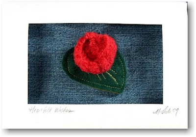 Another Creation by Michele Pulver - Heartfelt Greetings 3 Melon