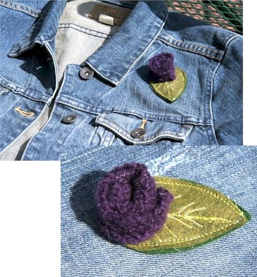 Another Creation by Michele Pulver - Heartfelt Greetings 4 Purple
