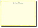 Yellow Stripe Border (PBPTY-003)