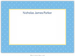 Boatman Geller - Custom Stationery/Thank You Notes (Swiss Dot - Flat) (374+P04+A19)