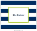 Boatman Geller - Custom Stationery/Thank You Notes (Awning Stripe - Folded) (383+P03+A12)