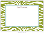 Boatman Geller - Custom Stationery/Thank You Notes (Zebra - Flat) (394+P01+A17)