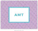 Boatman Geller - Custom Stationery/Thank You Notes (Greek Tile - Folded) (453+P21+A24)