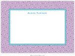 Boatman Geller - Custom Stationery/Thank You Notes (Greek Tile - Flat) (454+P21+A24)