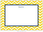 Boatman Geller - Custom Stationery/Thank You Notes (Chevron - Flat) (574+P08+A03)
