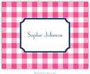 Boatman Geller - Custom Stationery/Thank You Notes (Classic Check - Folded) (613+P02+A03)
