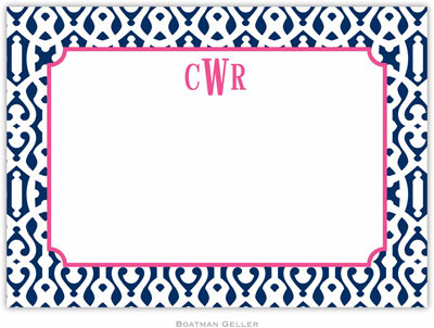 Boatman Geller - Custom Personalized Stationery (Cameron - Large Flat) (434+P03+A02)