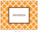 Boatman Geller - Custom Personalized Stationery (Bristol Tile - Foldover Note) (313+P15+A14)