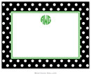 Boatman Geller - Custom Personalized Stationery (Polka Dot - Small Flat) (332+P06+A09)