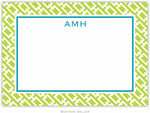 Boatman Geller - Custom Personalized Stationery (Chain Link - Large Flat) (414+P12+A24)