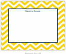 Boatman Geller - Custom Personalized Stationery (Chevron - Small Flat) (572+P08+A03)