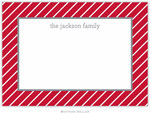 Boatman Geller - Custom Personalized Stationery (Kent Stripe - Large Flat) (594+P05+A23)