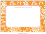 Boatman Geller - Custom Personalized Stationery (Chinoiserie - Large Flat) (634+P15+A02)