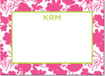Boatman Geller - Create-Your-Own Personalized Stationery (Eliza Floral - Lg. Flat Card)