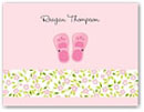 Boatman Geller Stationery - Baby Shoes Pink (18318)