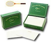 Boatman Geller Stationery - Racquet (#5003)