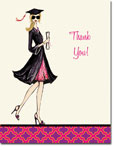 Bonnie Marcus Collection - Graduation Thank You Notes (Gorgeous Grad - Blonde) (GGLTYG)