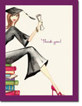 Bonnie Marcus Collection - Graduation Thank You Notes (Grad on Books) (GOTY)