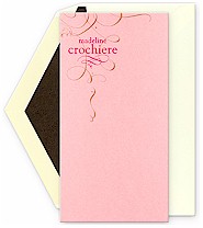 Checkerboard - Stationery (Samba - Flat Card) (ESC-BBT-F)