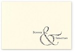 Checkerboard - Stationery (Tangle - Folded Note ESC-CXP-Y)