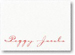 Checkerboard - Stationery (Versailles - Folded Note DIJ-E-nameformat)